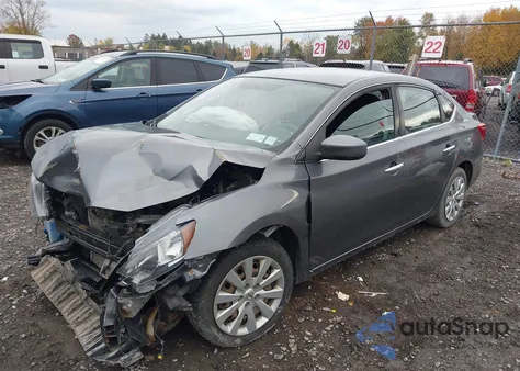 2017 Nissan Sentra Sv из США, поврежденный, VIN 3N1AB7AP2HL721666